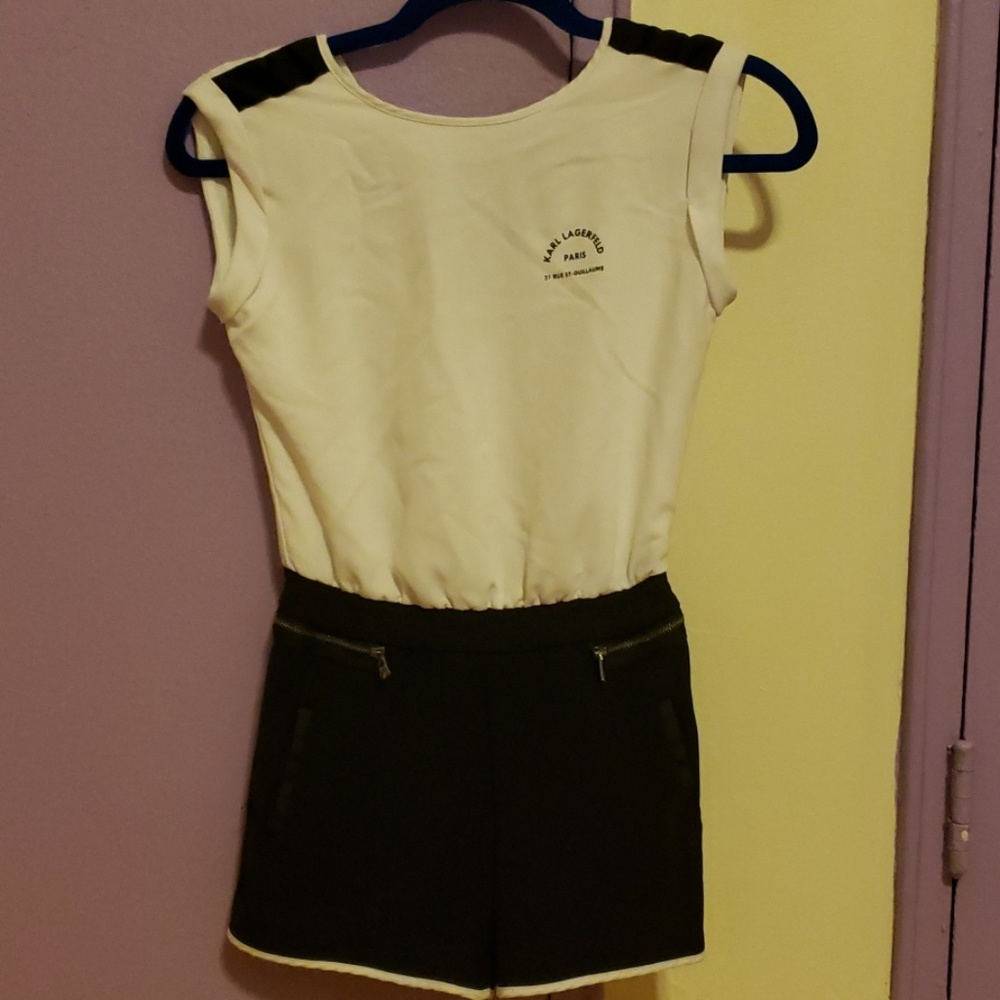 Black-white Karl Lagerfeld jumper, girl,8 y o